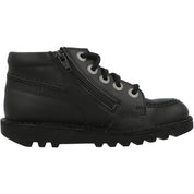 Kickers Kick Hi Vegan J Black Boots