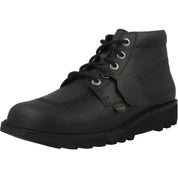 Kickers Kick Hi Vegan Black Boots