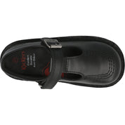 Kickers Kick T Black T-bar Shoes