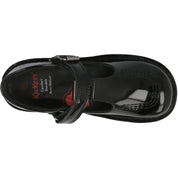 Kickers Kick T-bar Black Shoes