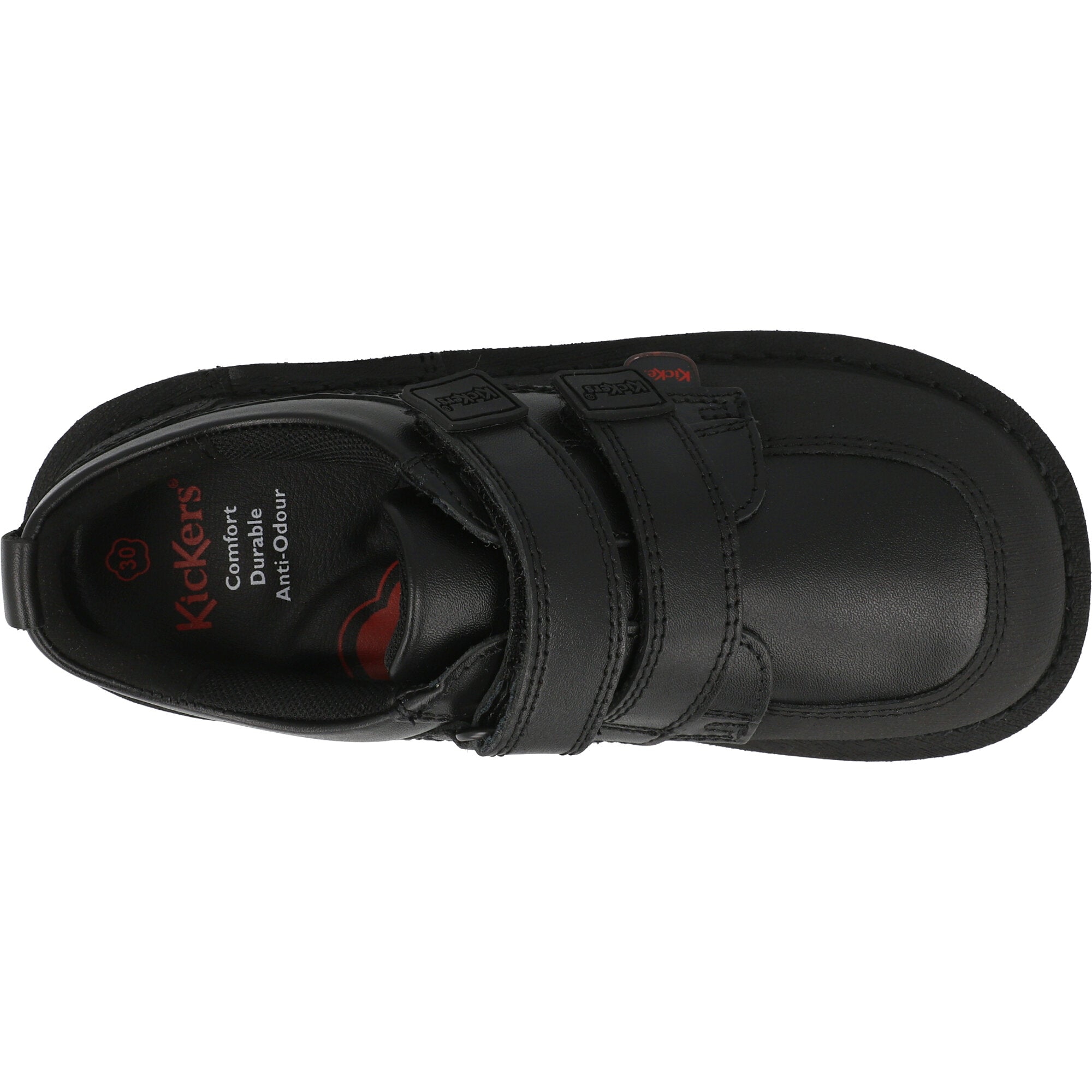 Kickers Kick Scuff Twin Black Shoes