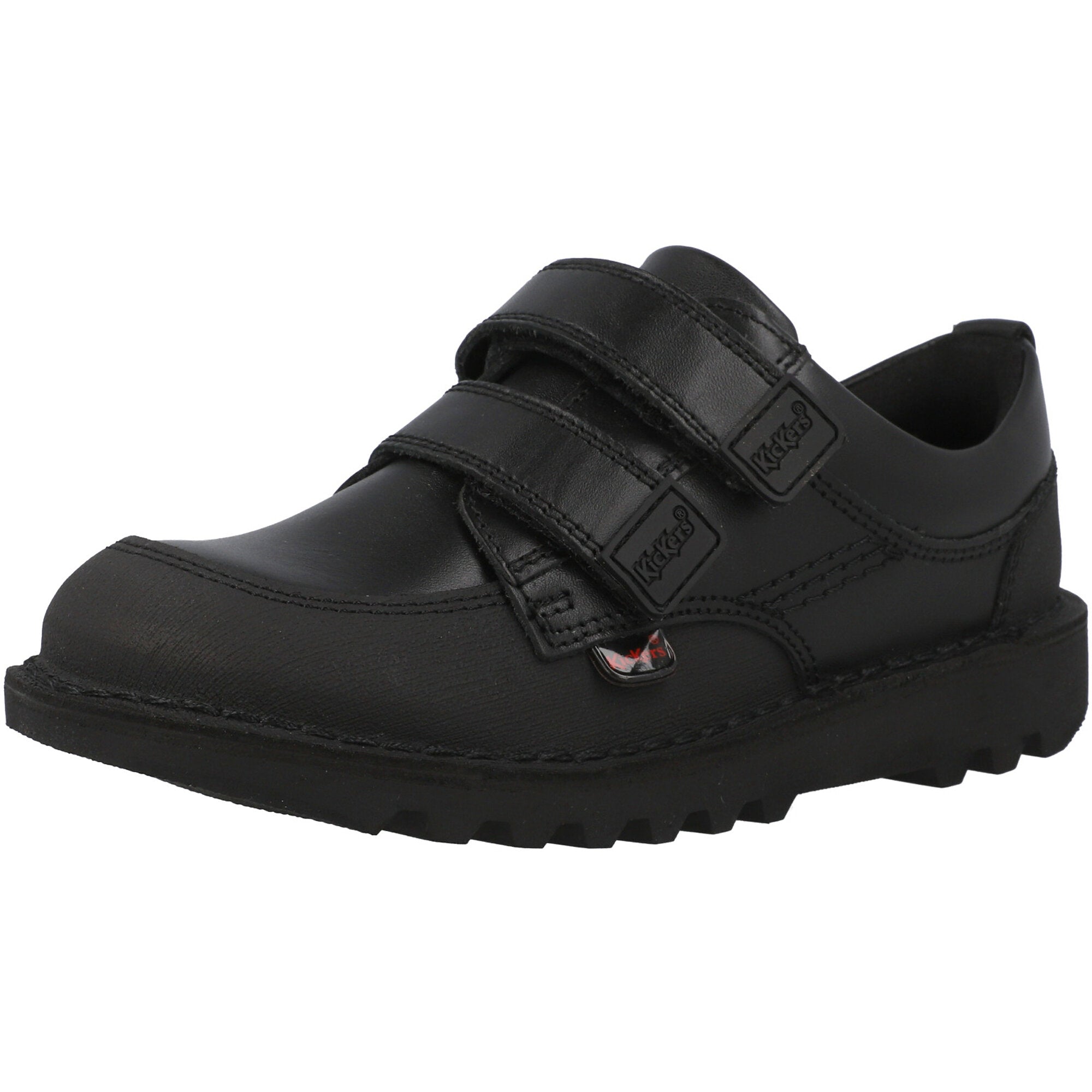 Kickers Kick Scuff Twin J Black Shoes