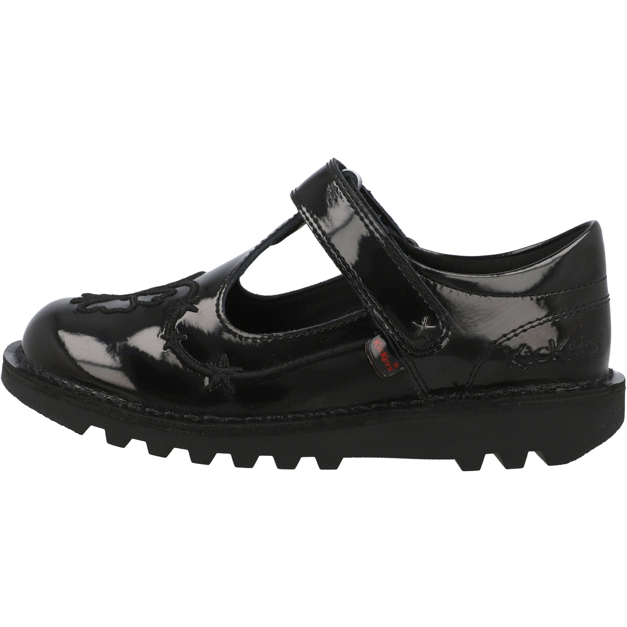 Kickers Kick T Stardust Black Shoes