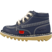 Kickers Kick Hi Navy Vegan Boots