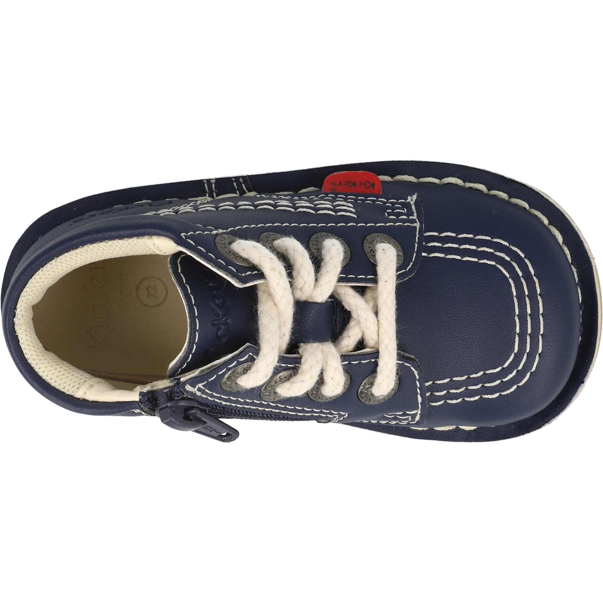 Kickers Kick Hi Navy Vegan Boots