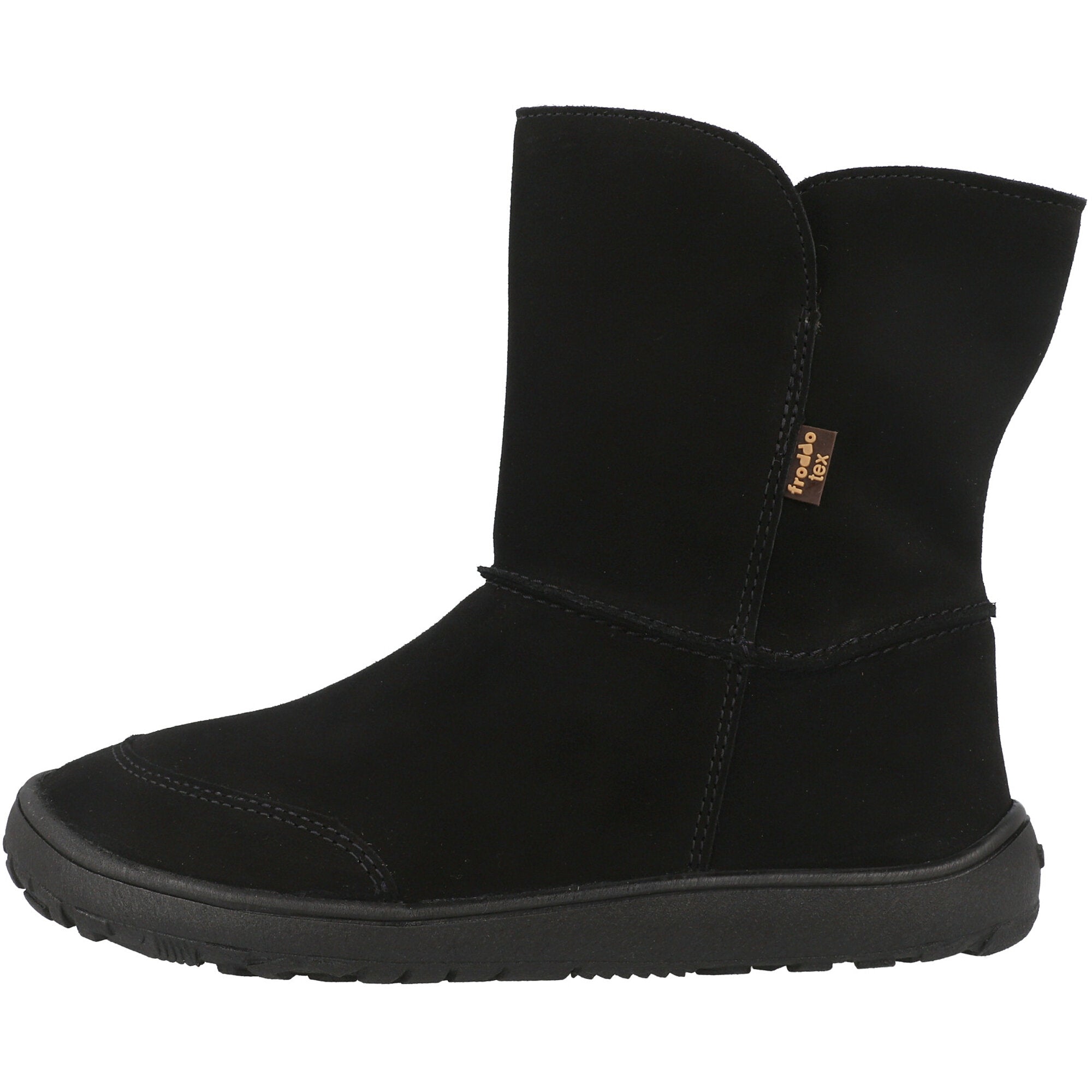 Froddo Barefoot Tex Suede Black Boots