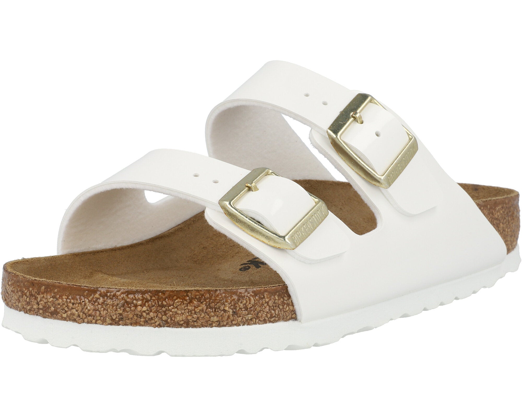Birkenstock Arizona White Sandals