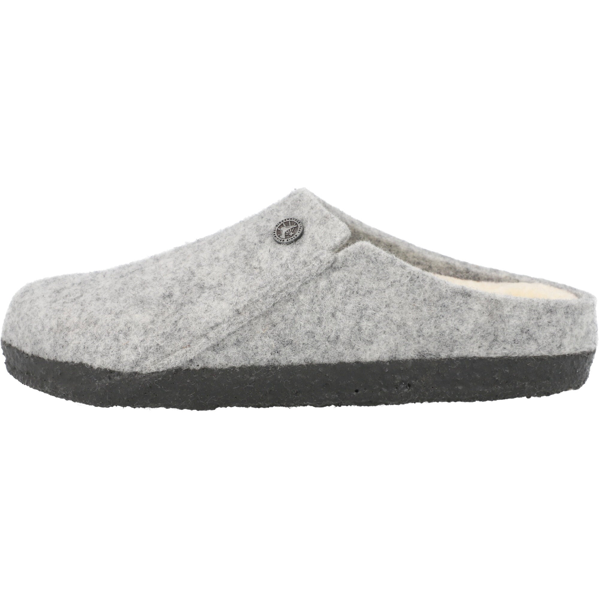 Birkenstock Zermatt Light Grey Slippers