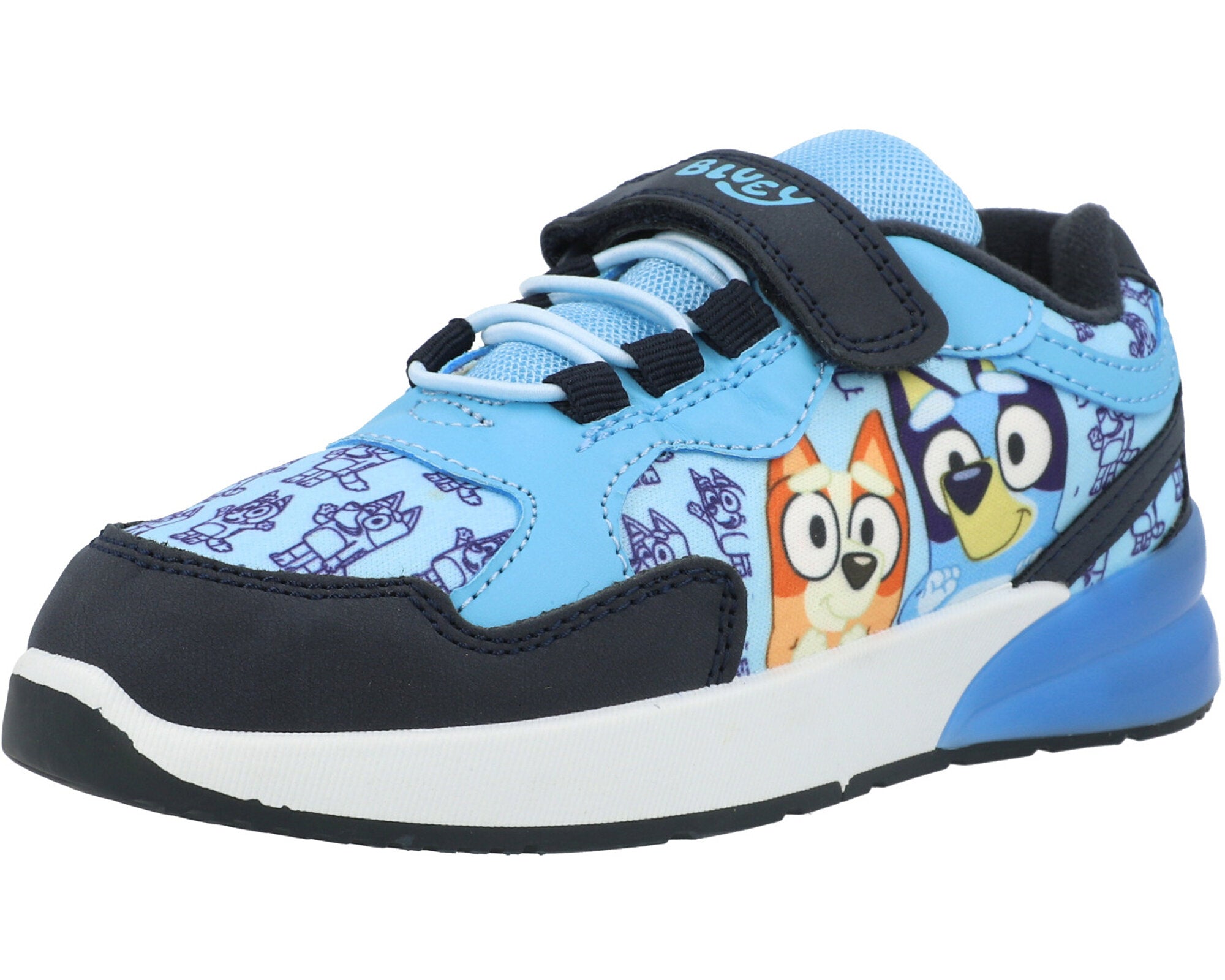 Bluey High Lights Blue Trainers