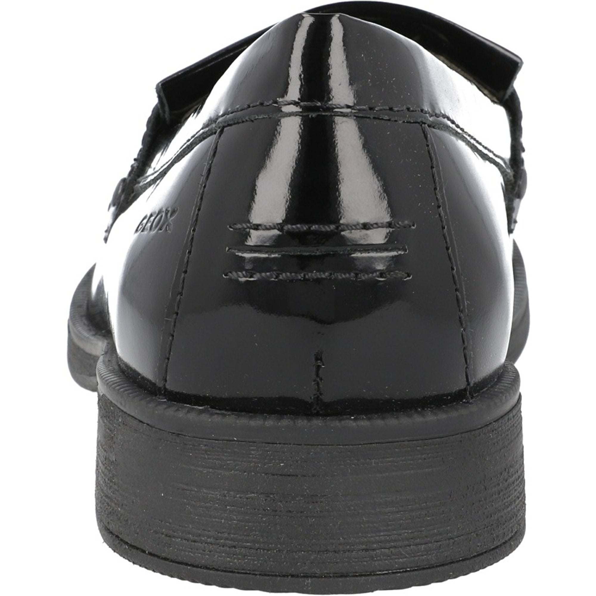 Geox Agata Black Patent Loafers