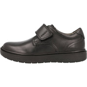 Geox Riddock Black School Shoes