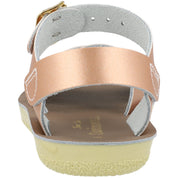 Salt-Water Sun-San Swimmer Rose Gold Sandals