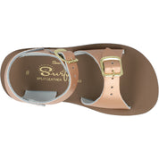 Salt-Water Sun-San Surfer Rose Gold Sandals