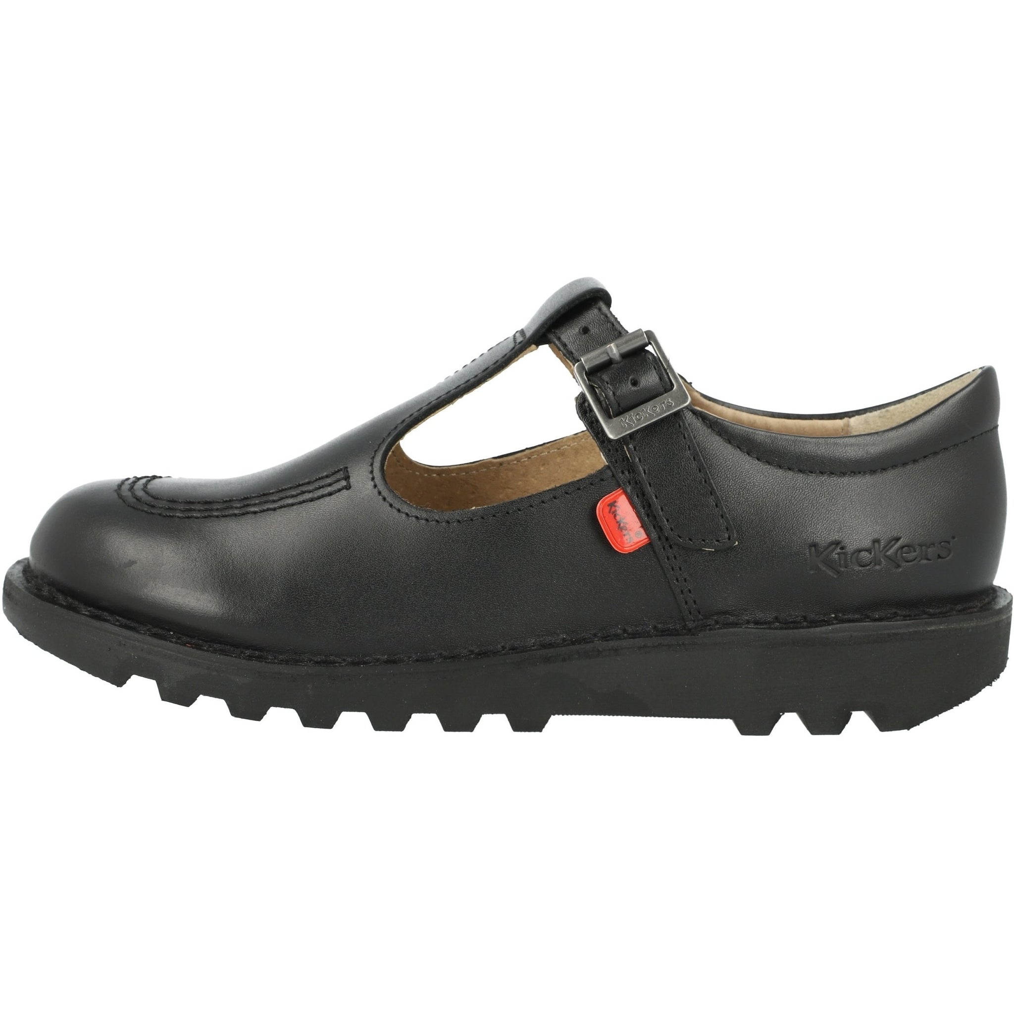 Kickers Kick T-Bar Black Shoes