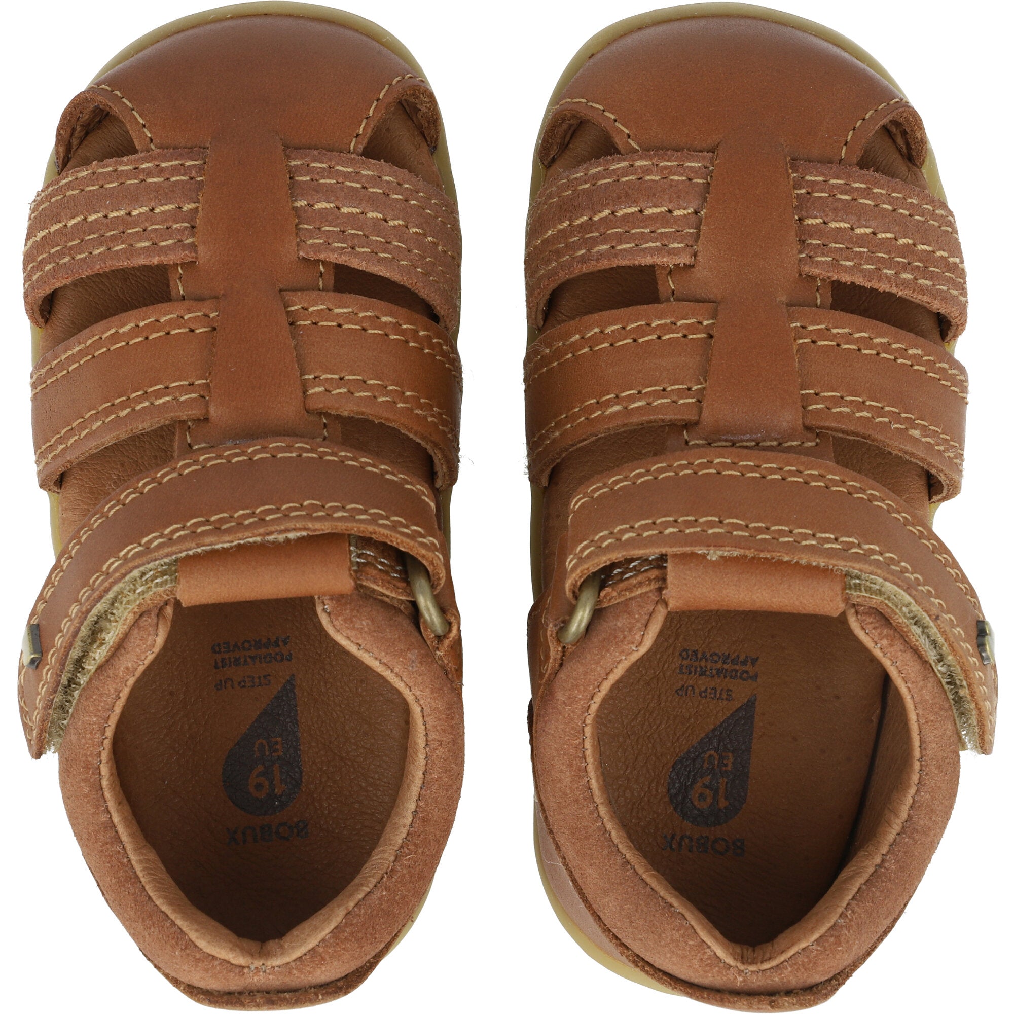 Bobux Step Up Roam Caramel Sandals