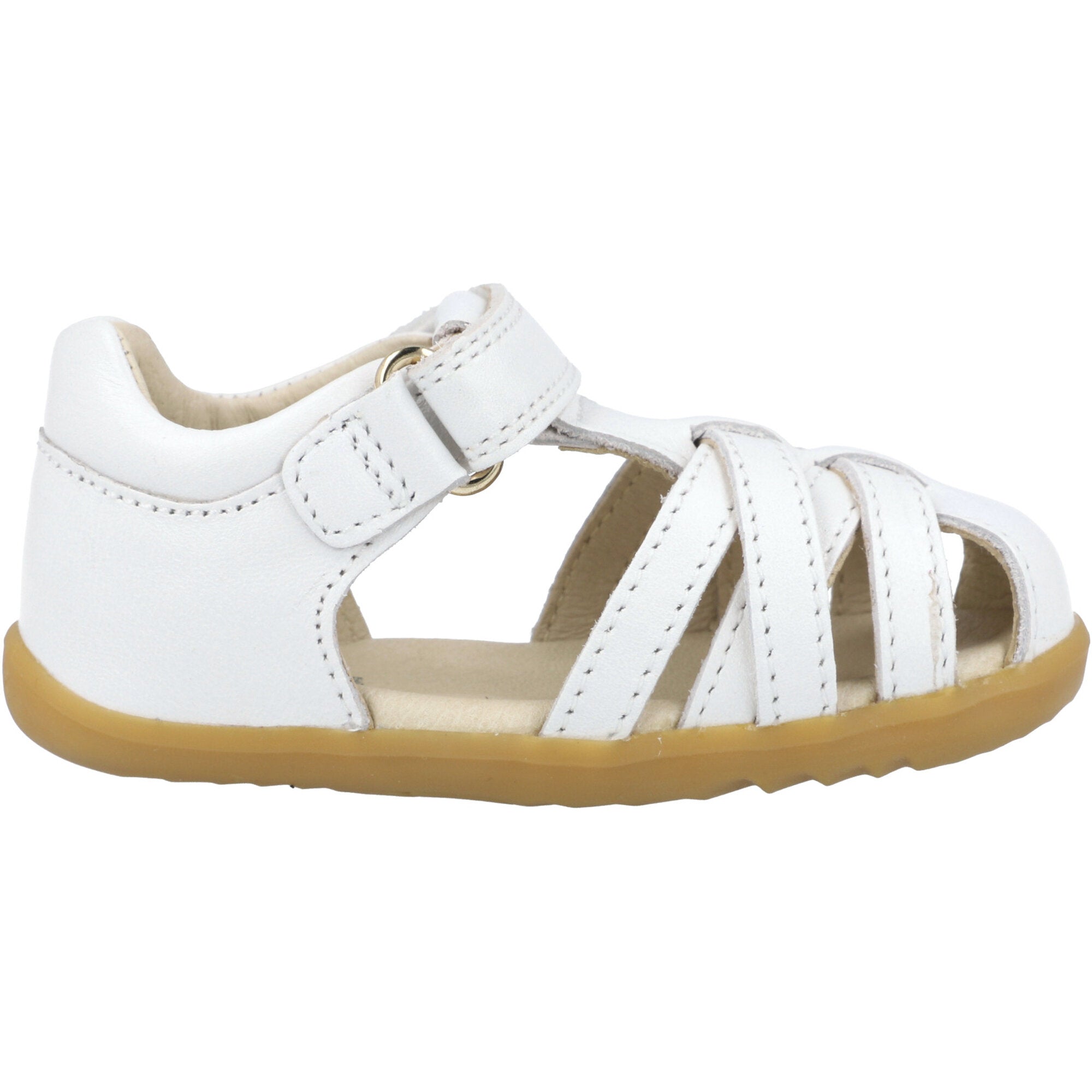 Bobux Step Up Cross Jump White Sandals