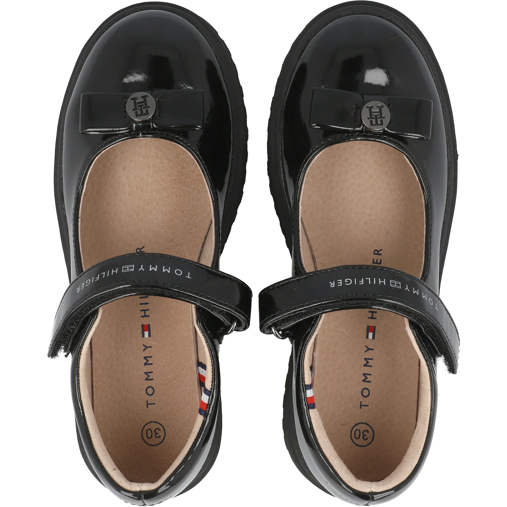 Tommy Hilfiger Black Patent Mary Jane Shoes