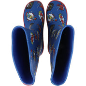 Spiderman Marcel Blue Wellington Boots