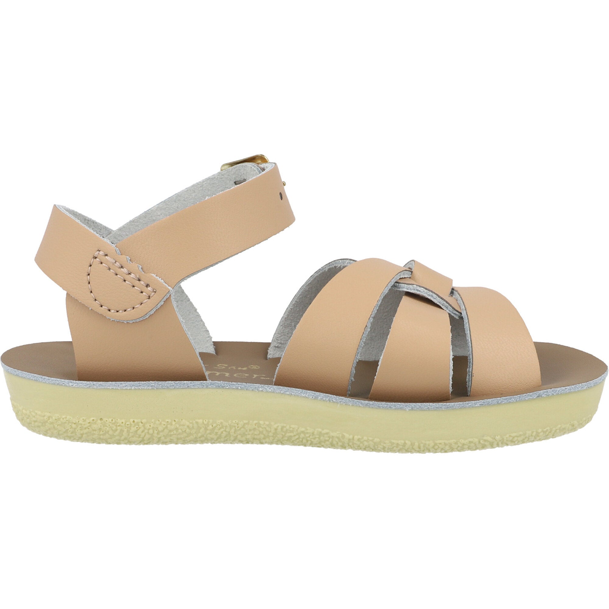 Salt-Water Sun-San Swimmer Latte Sandals