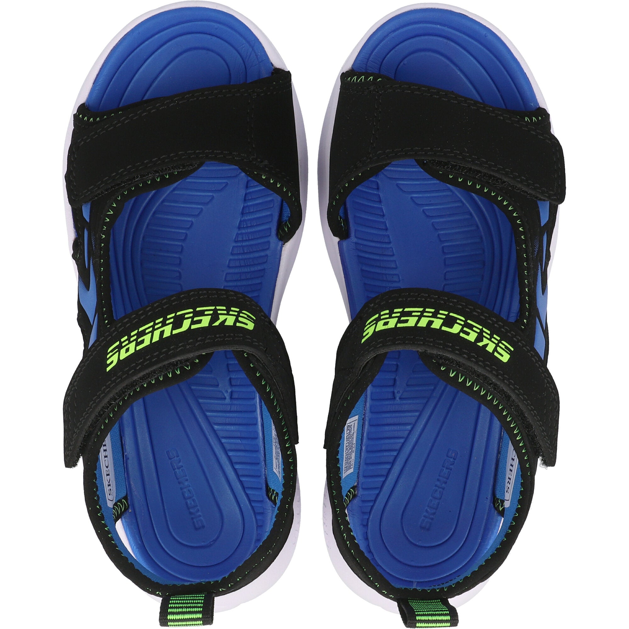 Skechers Razor Splash Black Sandals