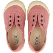 Igor Lona Pink Canvas Shoes