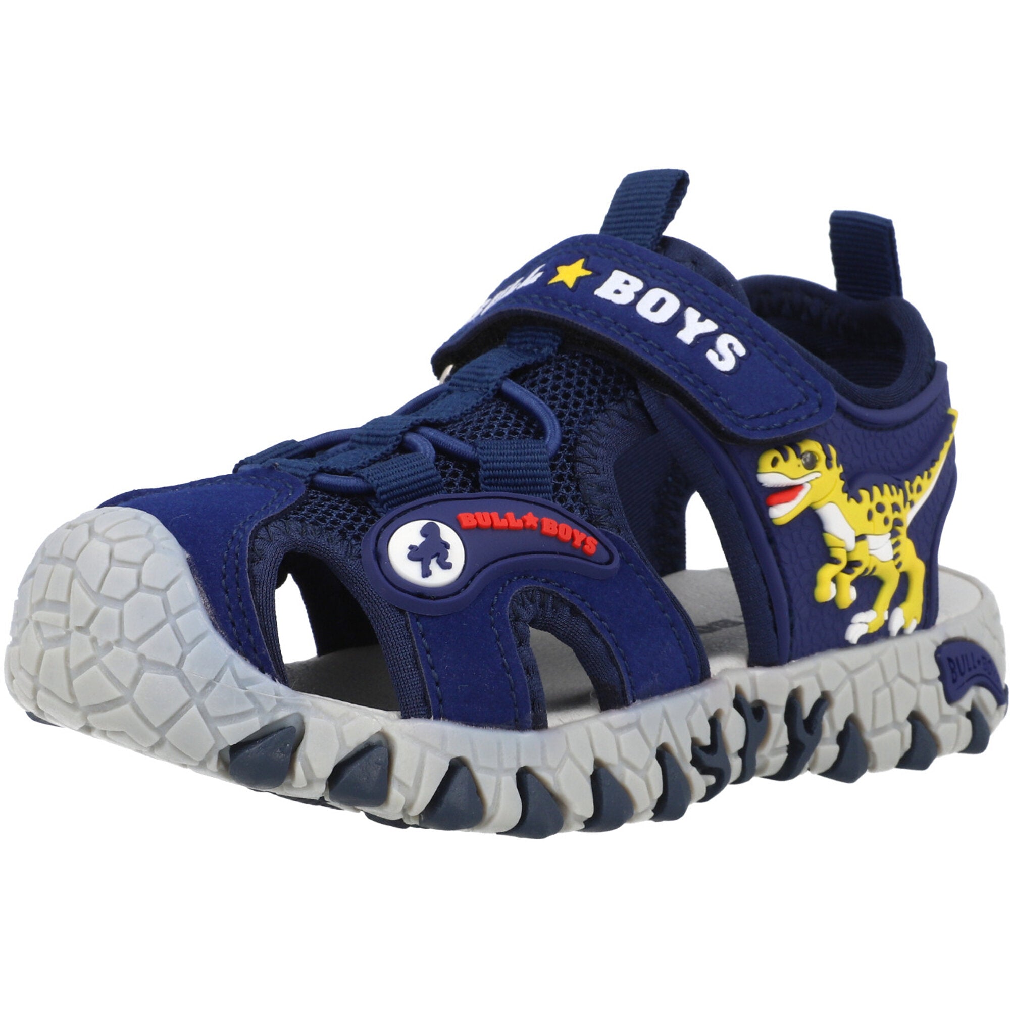 Bull Boys Velociraptor Lights Navy Sandals