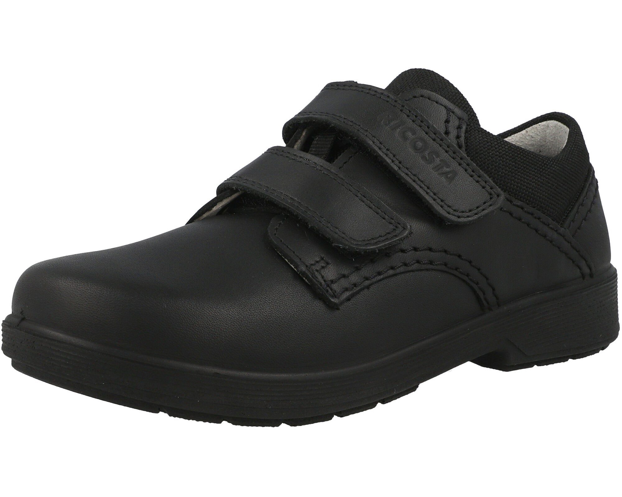 Ricosta William Wide Fit Black School Shoes