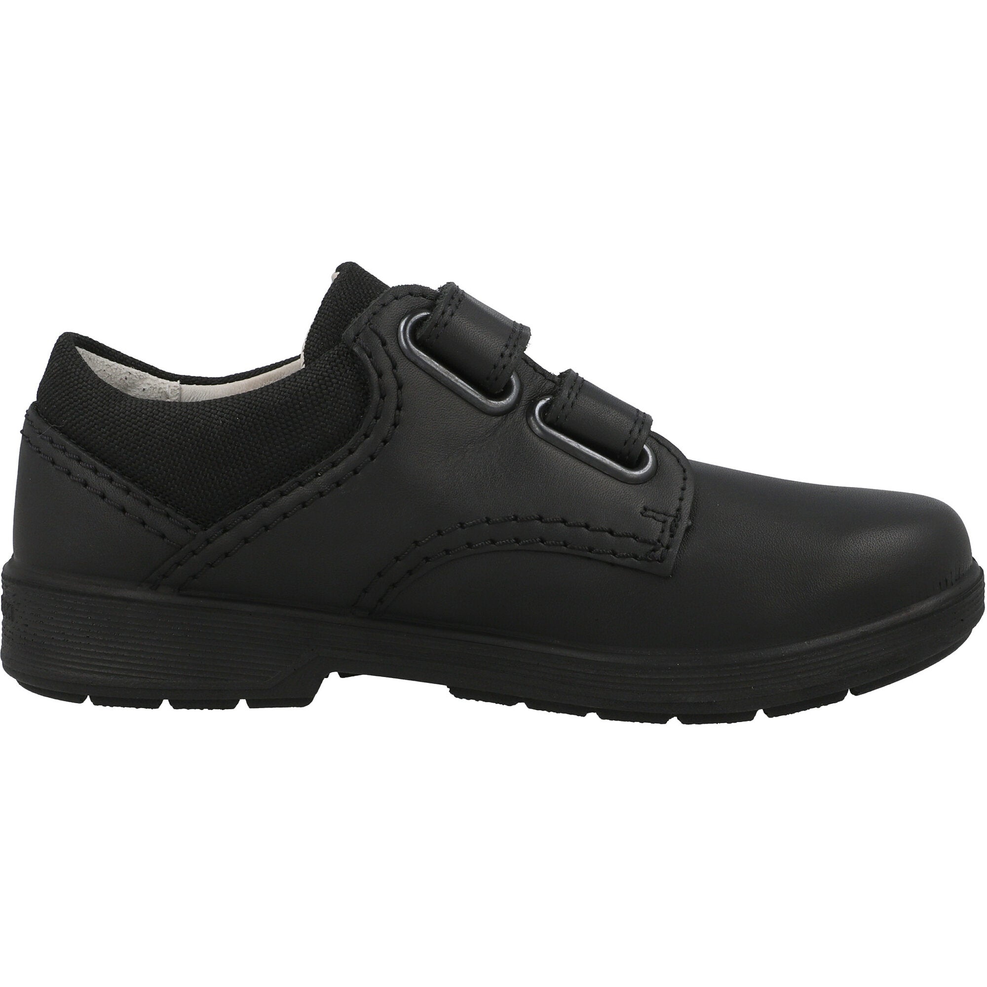 Ricosta William Wide Fit Black School Shoes