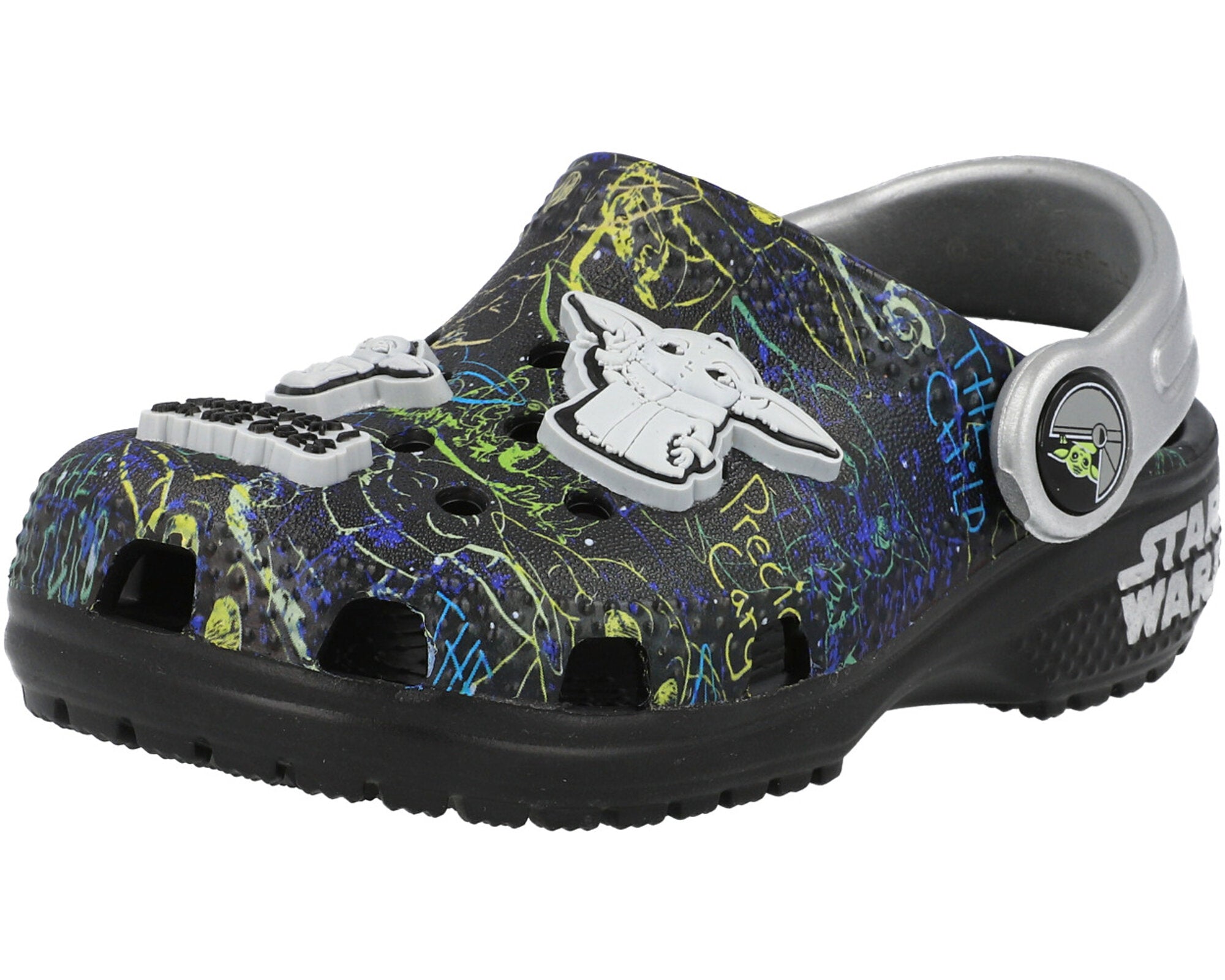 Crocs Kids Classic Grogu Black 