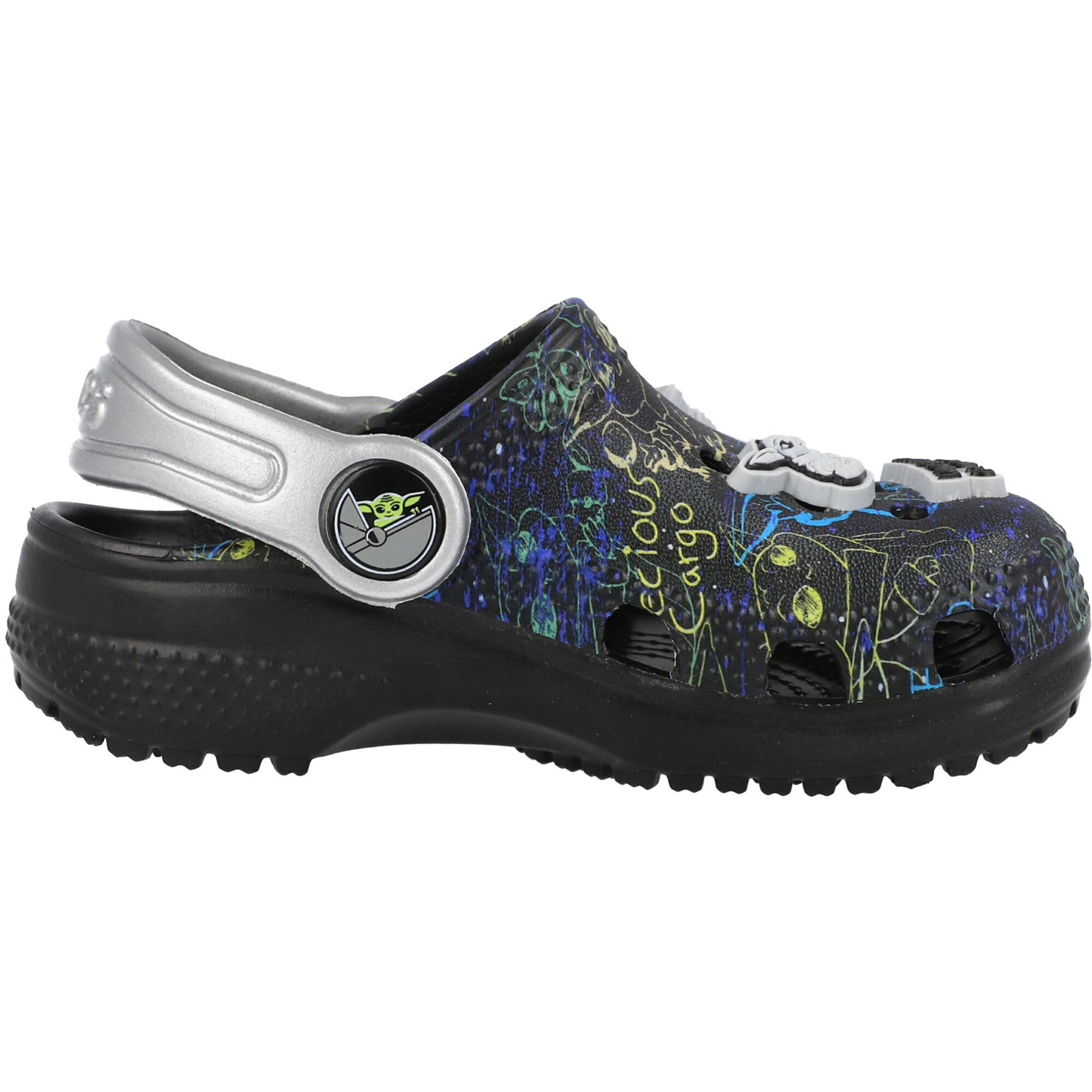 Crocs Kids Classic Grogu Black 