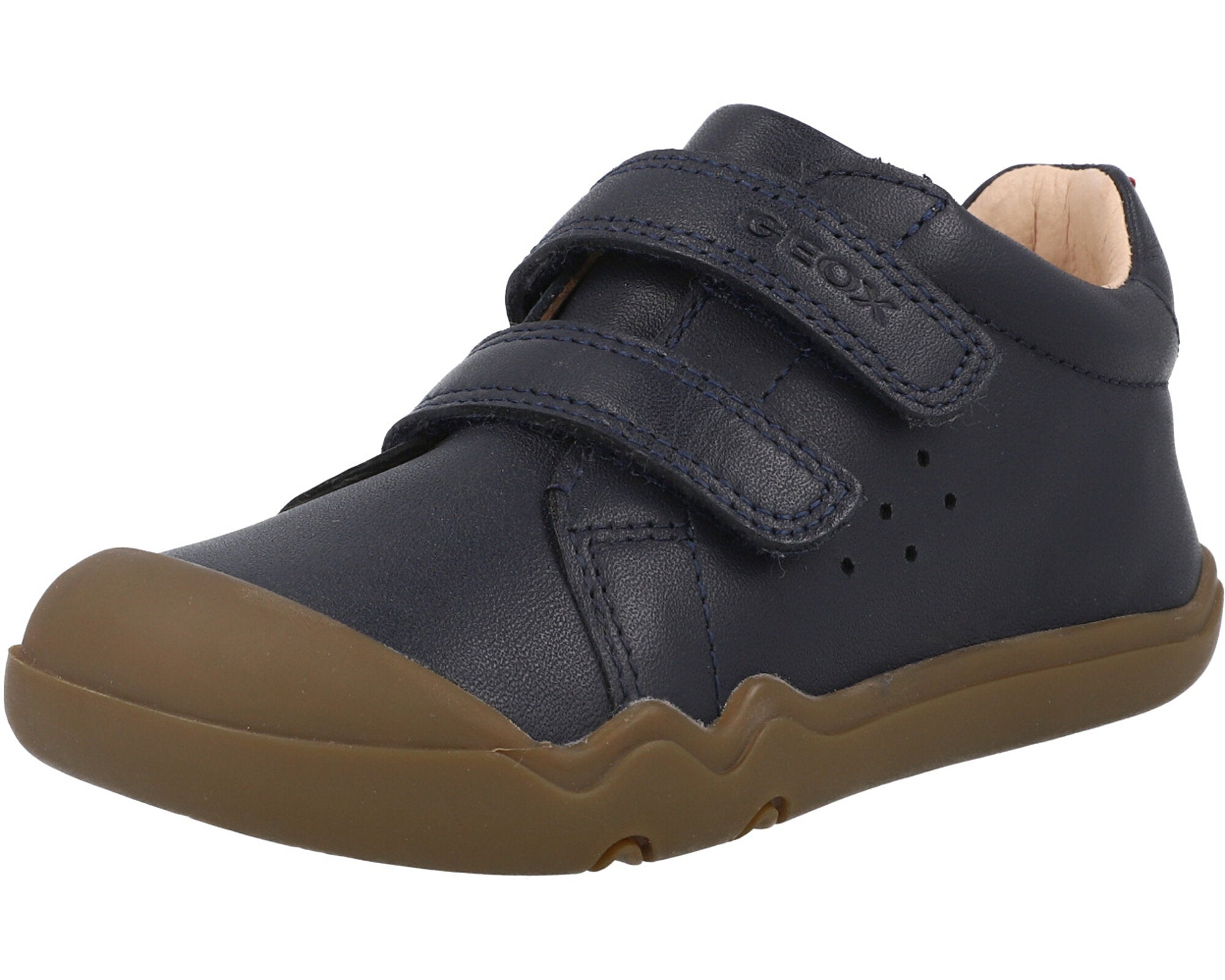 Geox Steppieup Navy Baby Sneakers