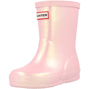 Hunter Kids First Classic Nebula Pink Wellies