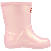 Hunter Kids First Classic Nebula Pink Wellies