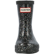 Hunter Kids First Classic Glitter Black Wellies