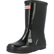 Hunter Kids First Classic Gloss Black Wellies