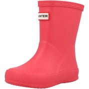 Hunter First Classic Bright Pink Rain Boots