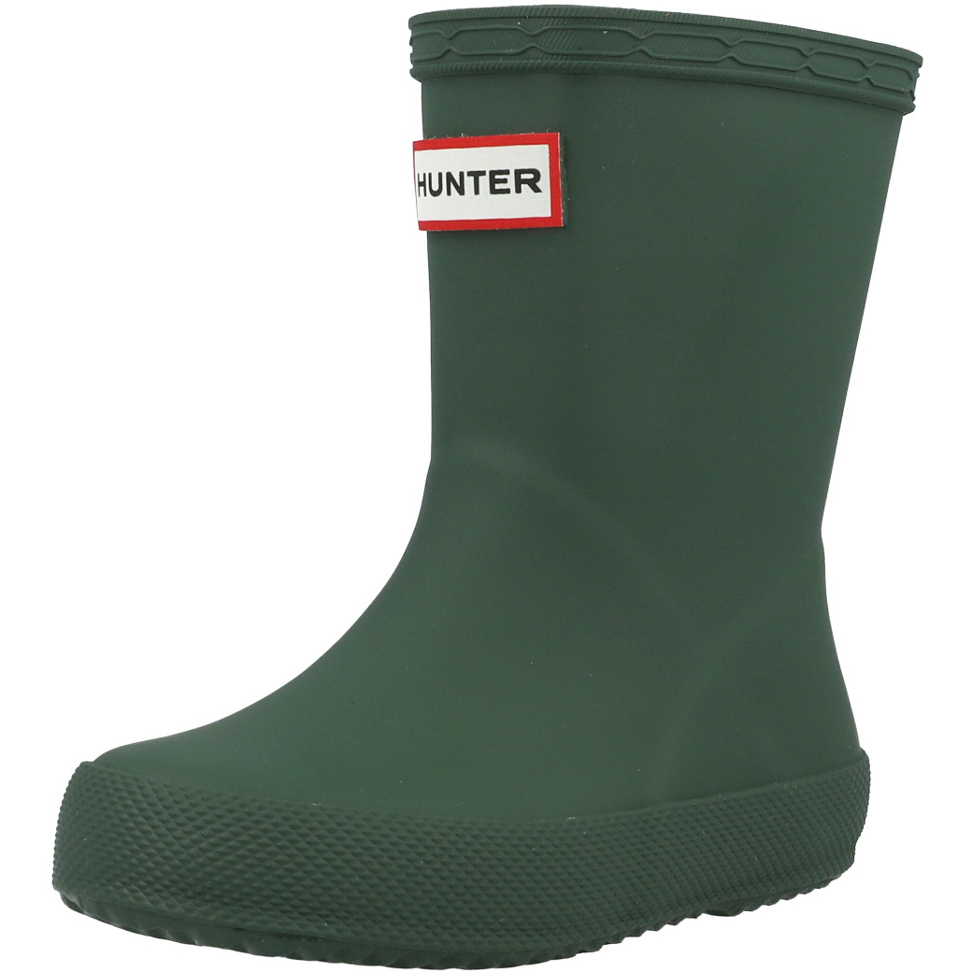 Hunter Kids First Classic Green Rain Boots