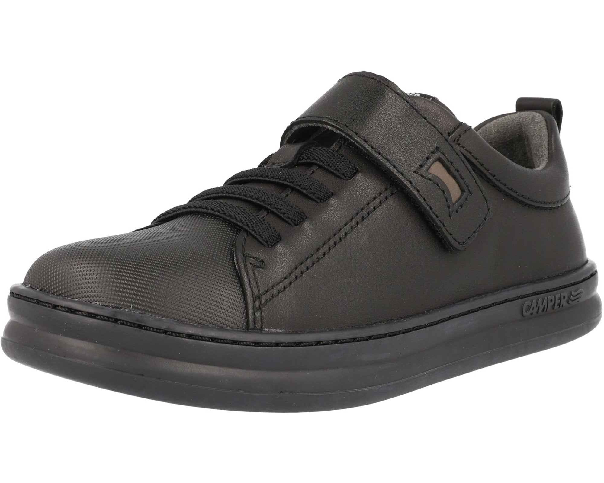 Camper Runner Kids Black Shoes