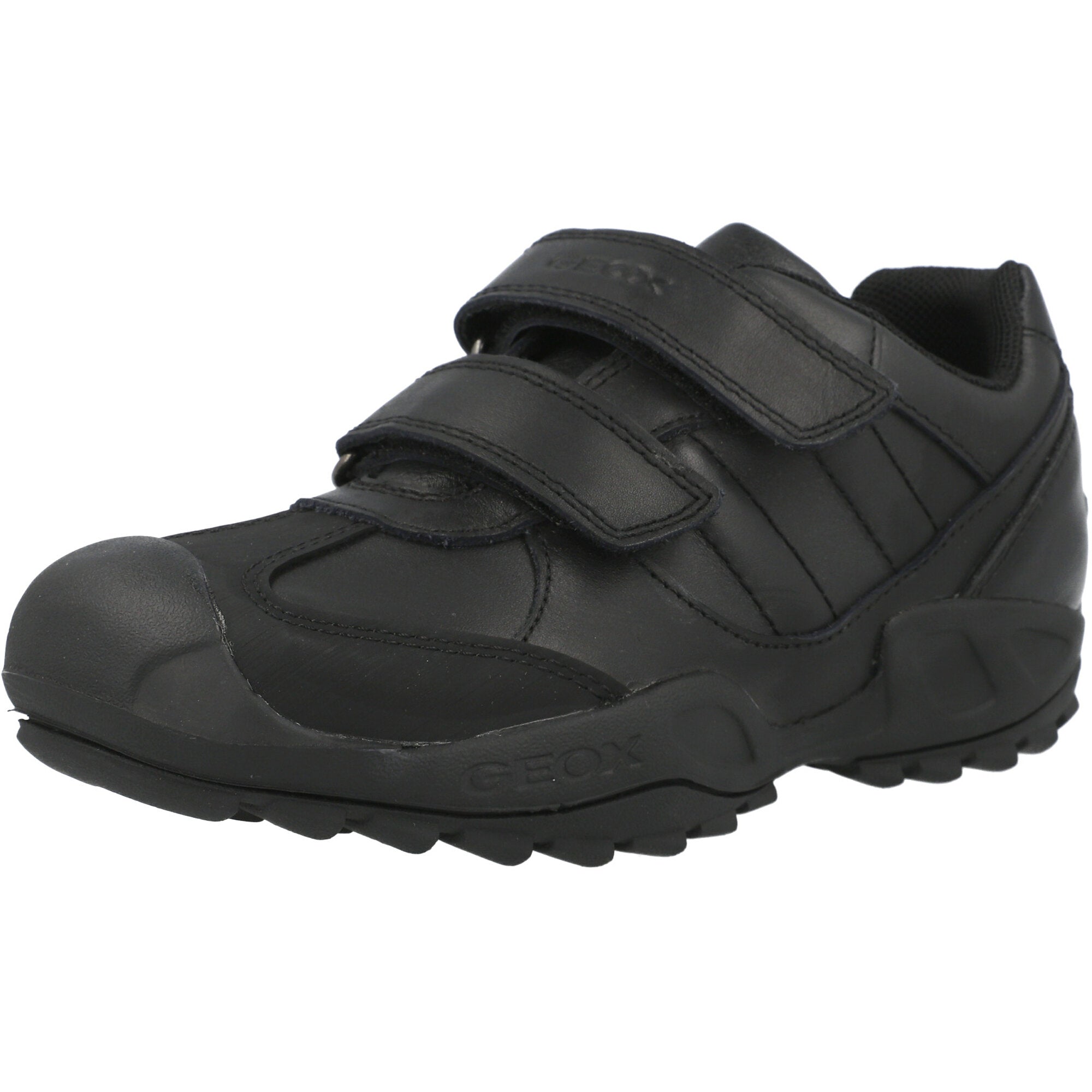 Geox J Savage Black Boys' Shoes