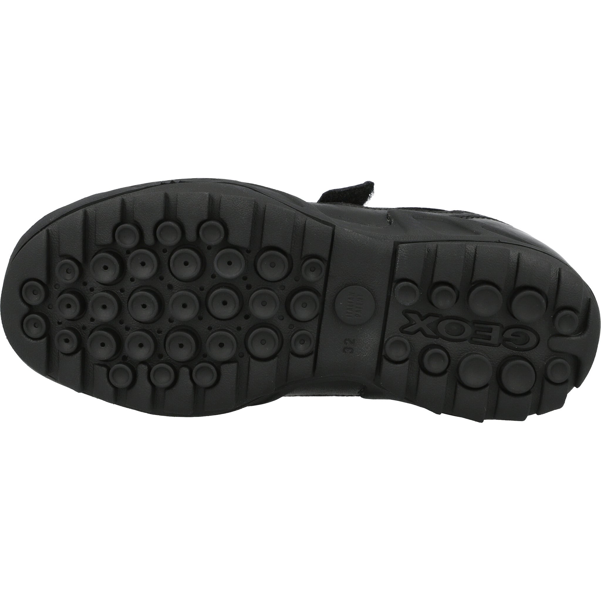 Geox J Savage Black Boys' Shoes