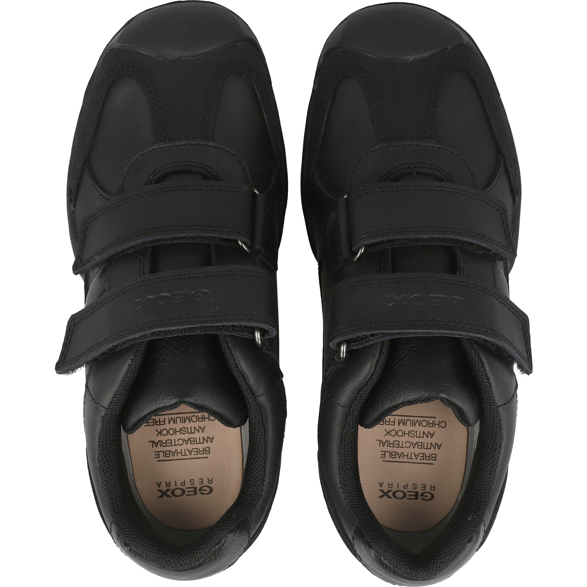 Geox J Savage Black Boys' Shoes