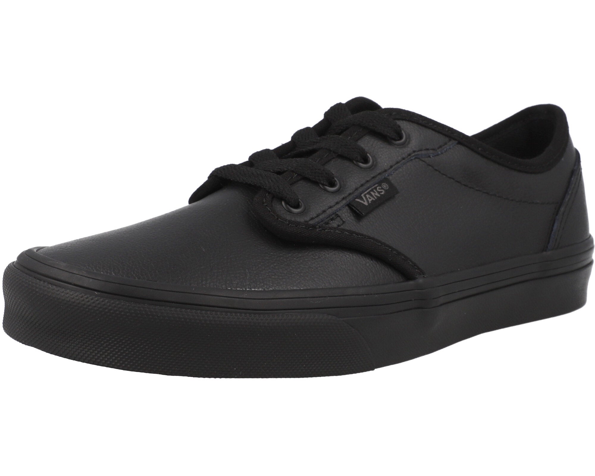 Vans Atwood Black Tumble School Shoes