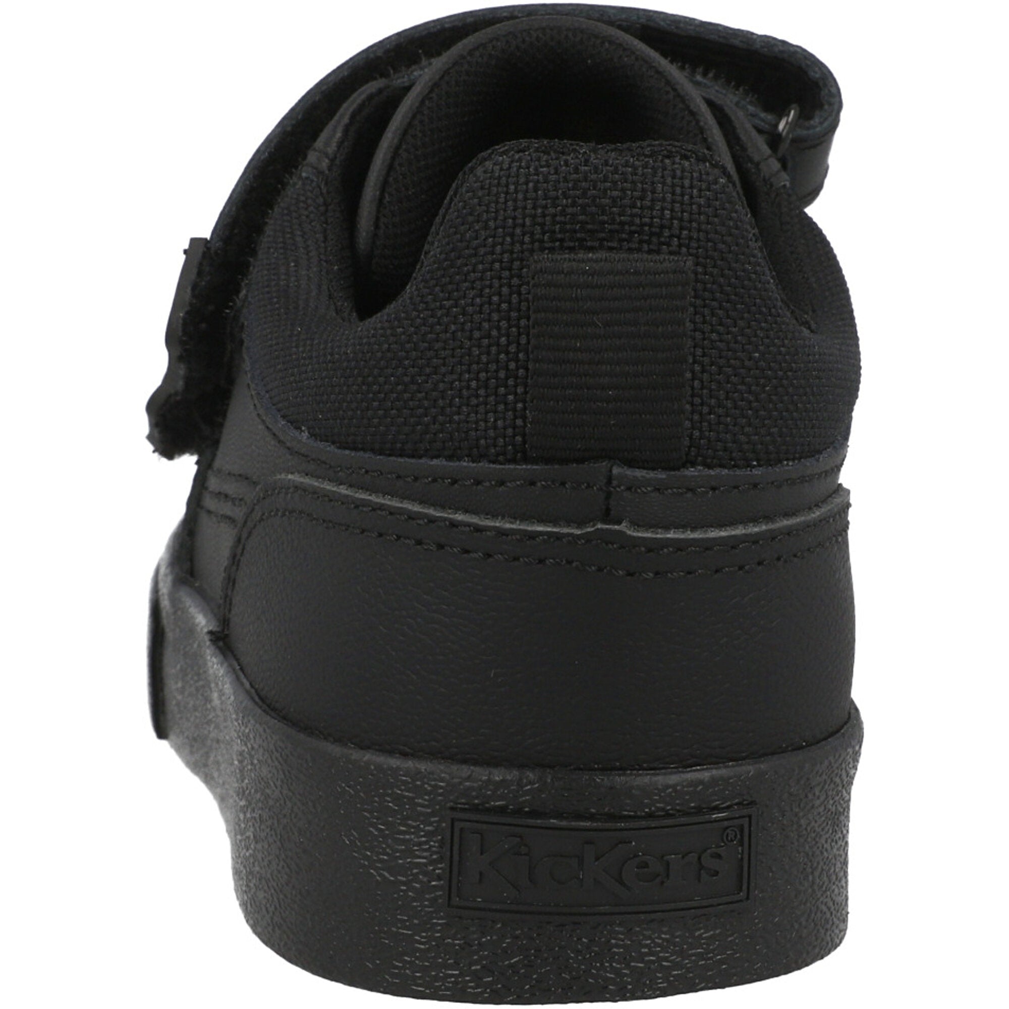 Kickers Tovni Scuff Lo Black School Shoes