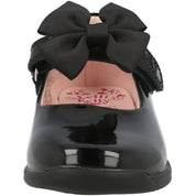 Lelli Kelly Angel Black School Dolly Shoes