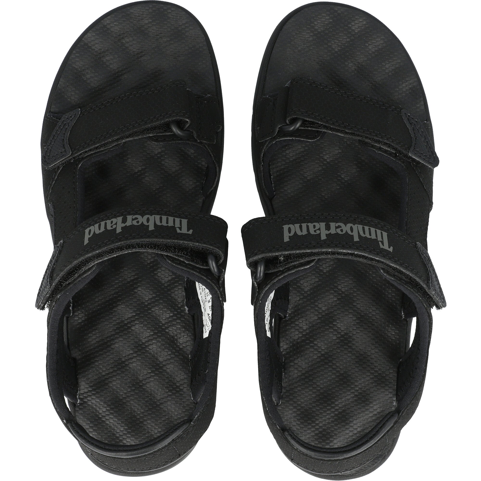 Timberland Perkins Row 2 Strap Black Kids' Sandals