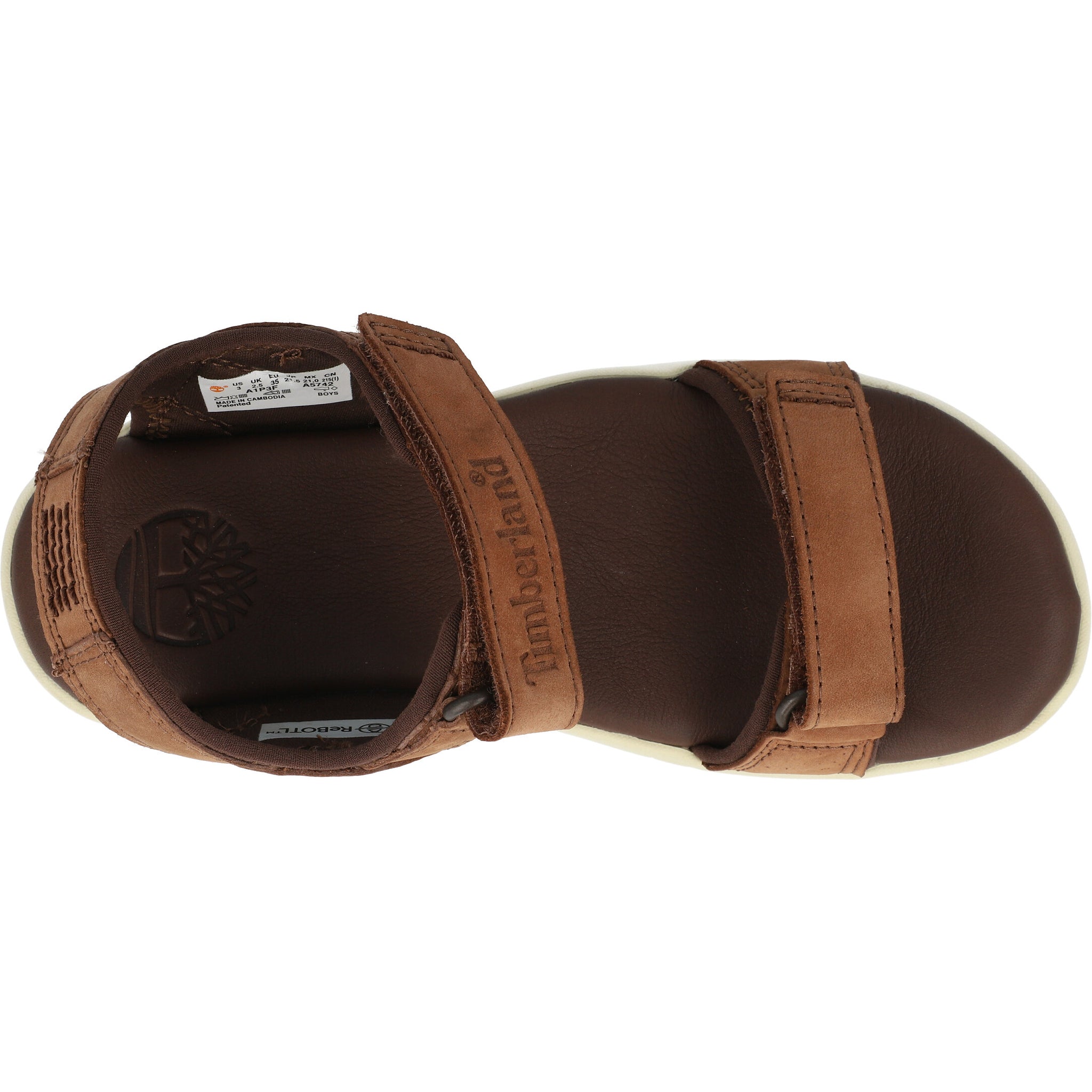 Timberland Nubble Medium Brown Sandals – Awesome Shoes