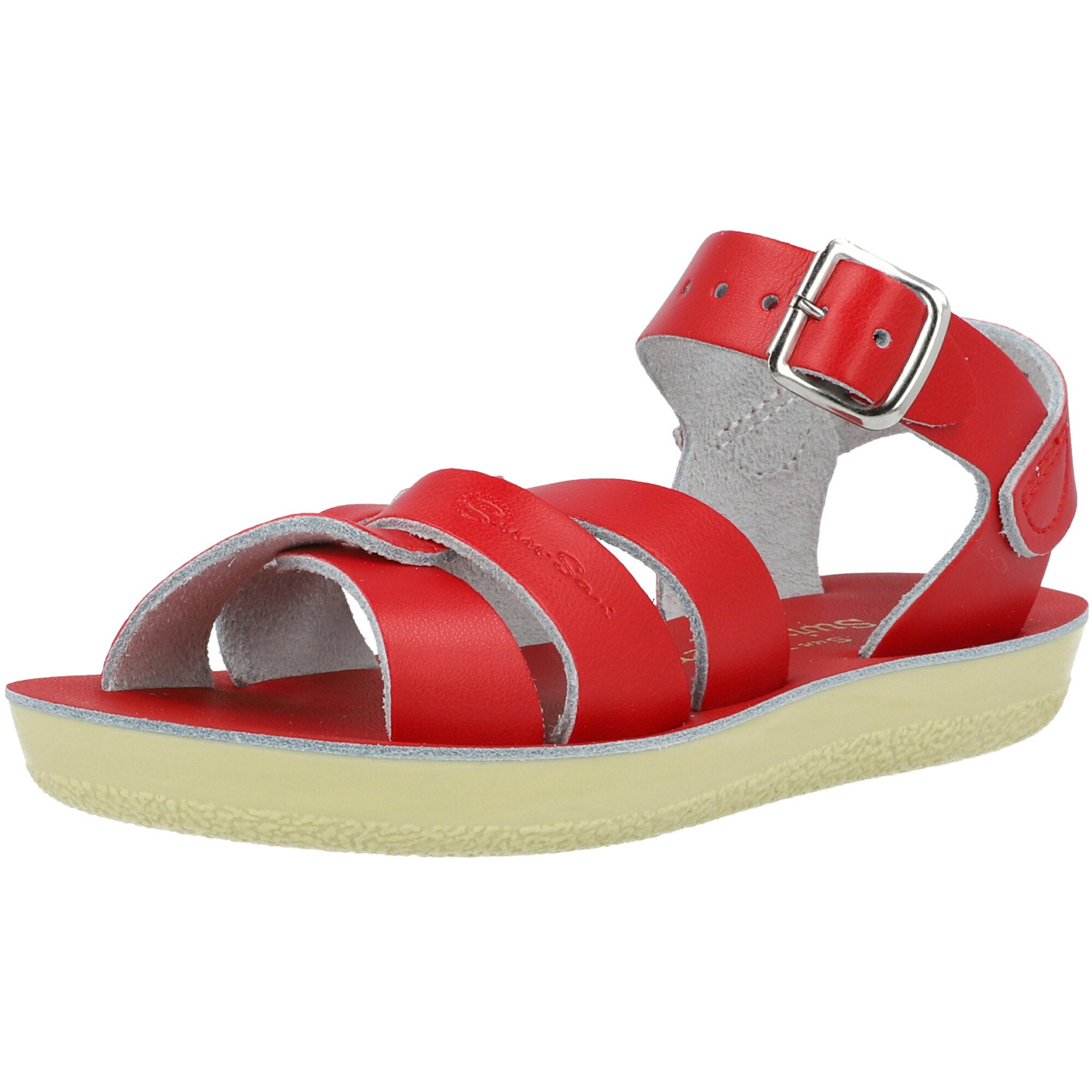 Salt-Water Sun-San Swimmer Red Sandals