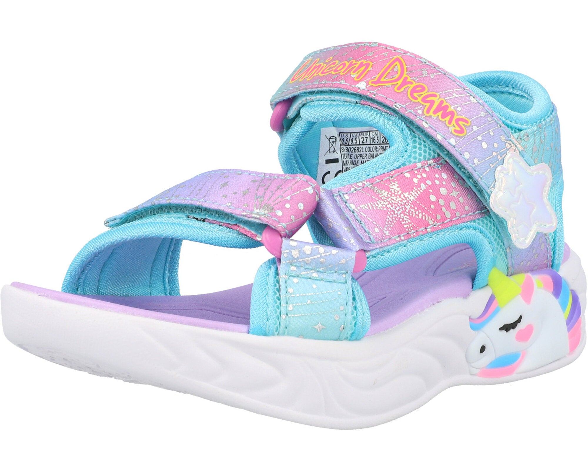 Skechers Unicorn Dreams Purple Sandals