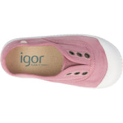 Igor Berri Pink Canvas Shoes