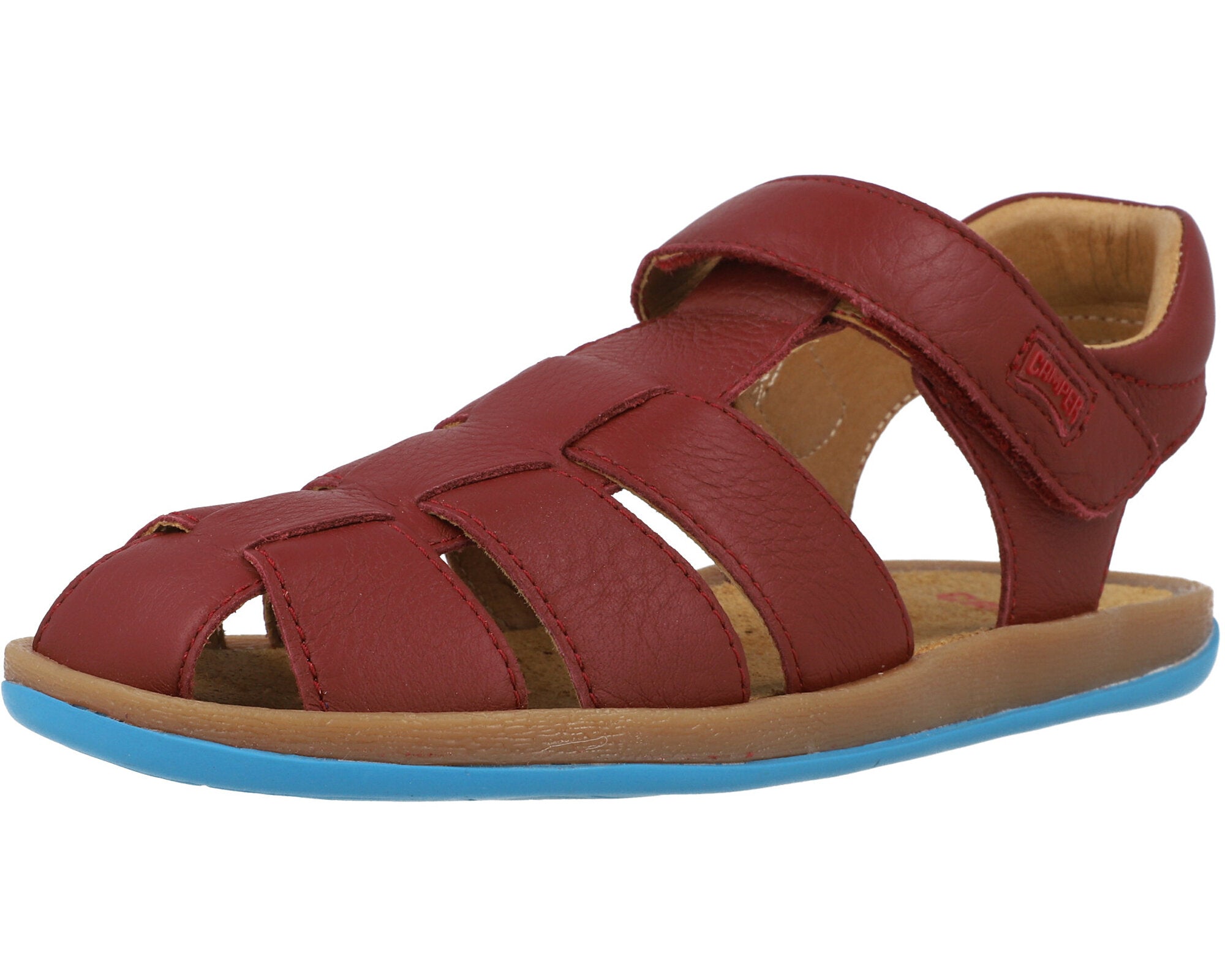 Camper Kids Bicho Burgundy Sandals